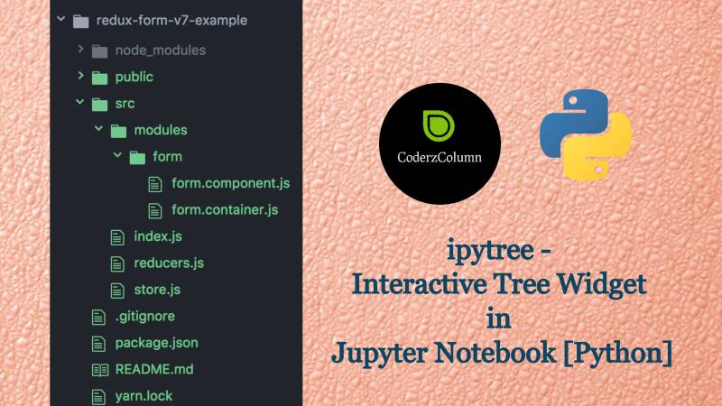 ipytree - Interactive Tree Widget in Jupyter Notebook [Python]
